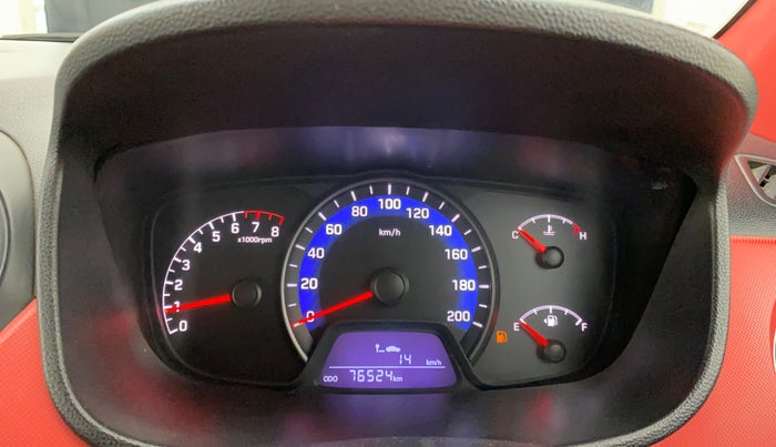 2015 Hyundai Xcent S (O) 1.2, Petrol, Manual, 76,484 km, Odometer Image