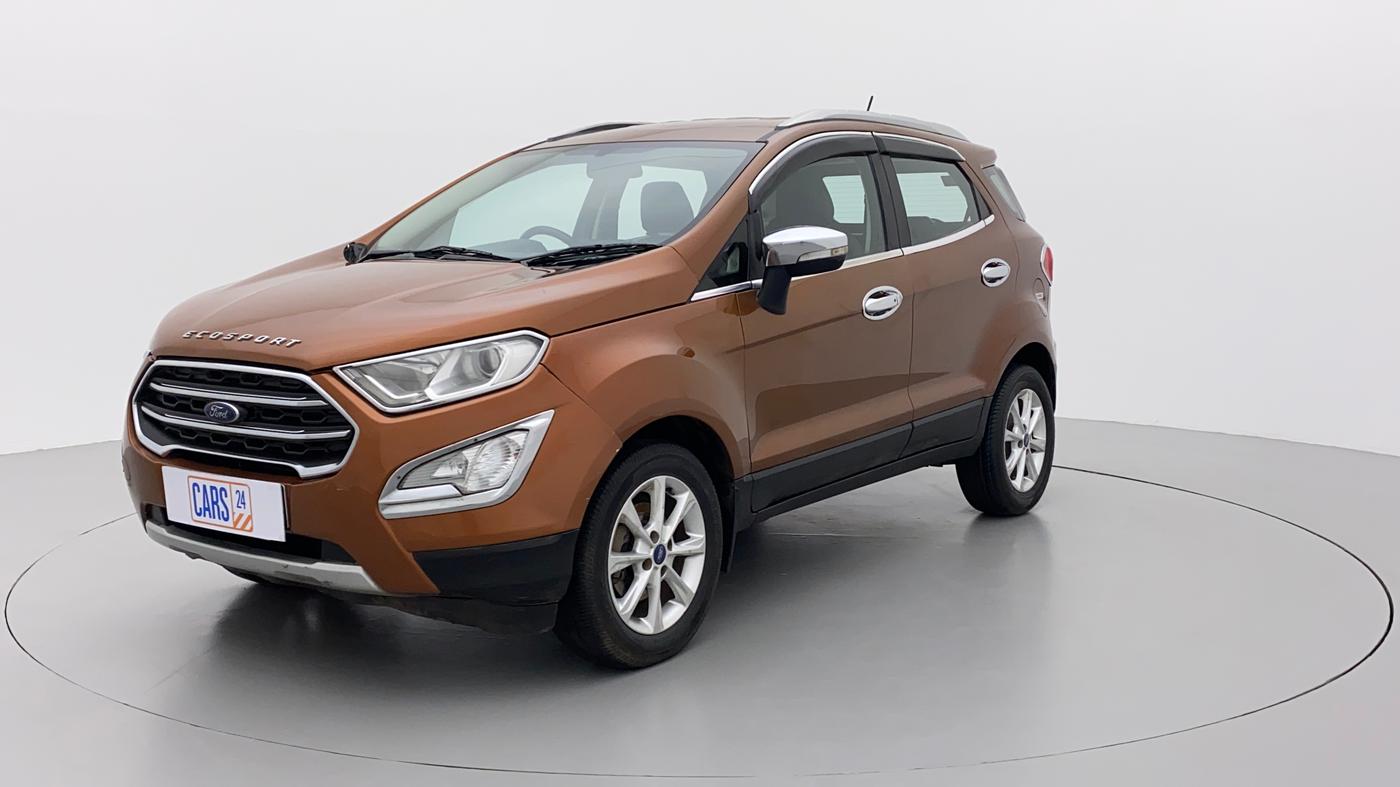 2018 Ford Ecosport TITANIUM 1.5L DIESEL, Diesel, Manual, 84,166 km, Left Front Diagonal