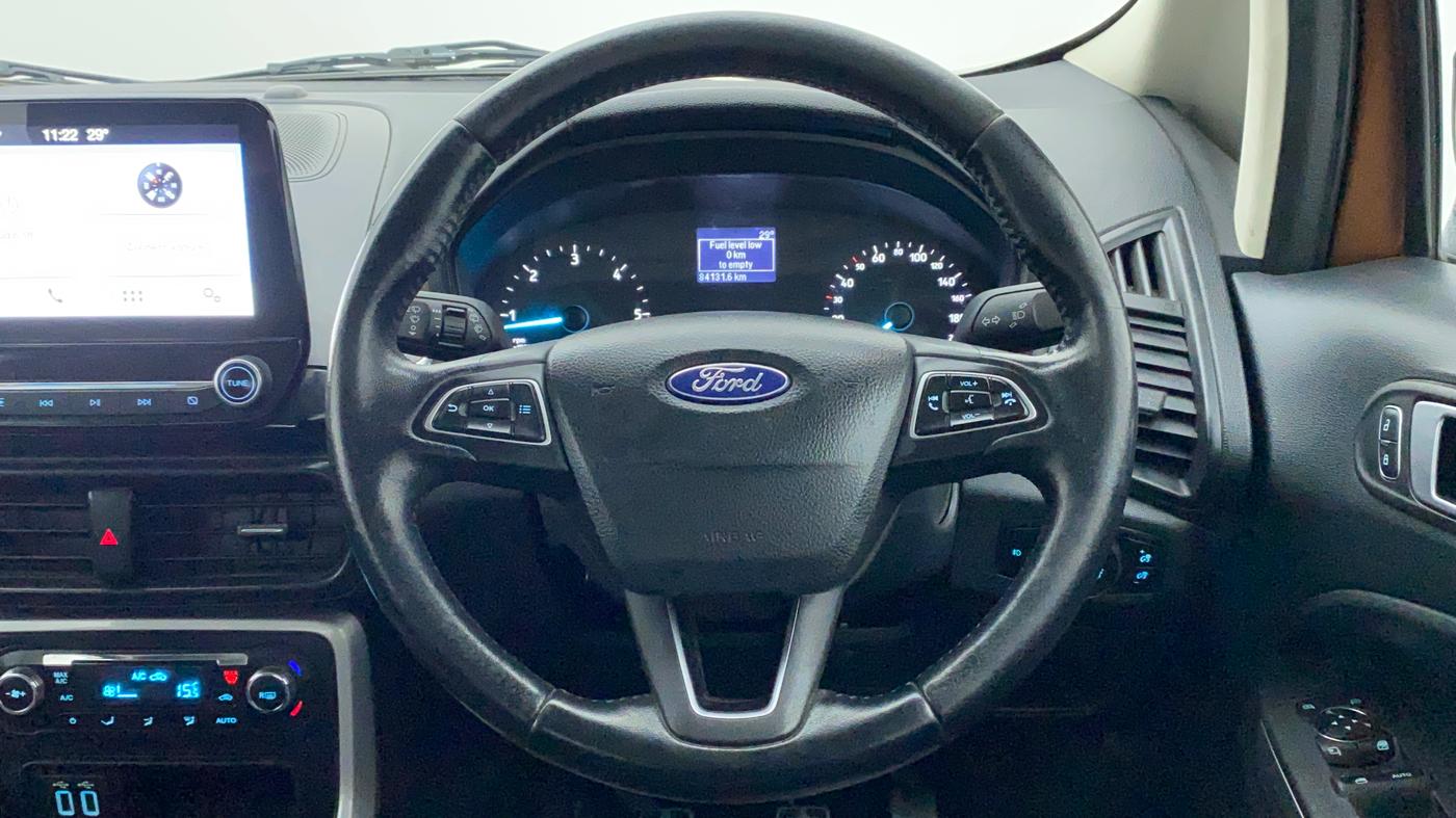 2018 Ford Ecosport TITANIUM 1.5L DIESEL, Diesel, Manual, 84,166 km, Steering Wheel Close Up