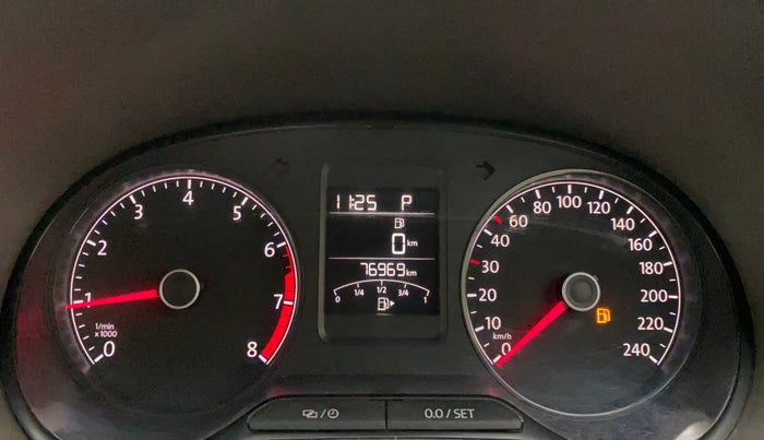 2017 Volkswagen Vento HIGHLINE PETROL AT, Petrol, Automatic, 76,839 km, Odometer Image