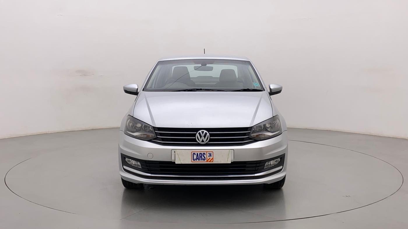 2017 Volkswagen Vento HIGHLINE PETROL AT, Petrol, Automatic, 76,839 km, Front
