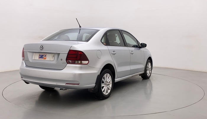 2017 Volkswagen Vento HIGHLINE PETROL AT, Petrol, Automatic, 76,839 km, Right Back Diagonal