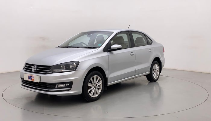 2017 Volkswagen Vento HIGHLINE PETROL AT, Petrol, Automatic, 76,839 km, Left Front Diagonal