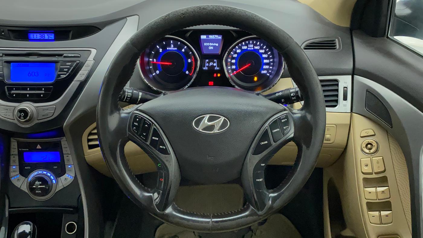 2014 Hyundai New Elantra 1.6 SX AT DIESEL, Diesel, Automatic, 96,579 km, Steering Wheel Close Up