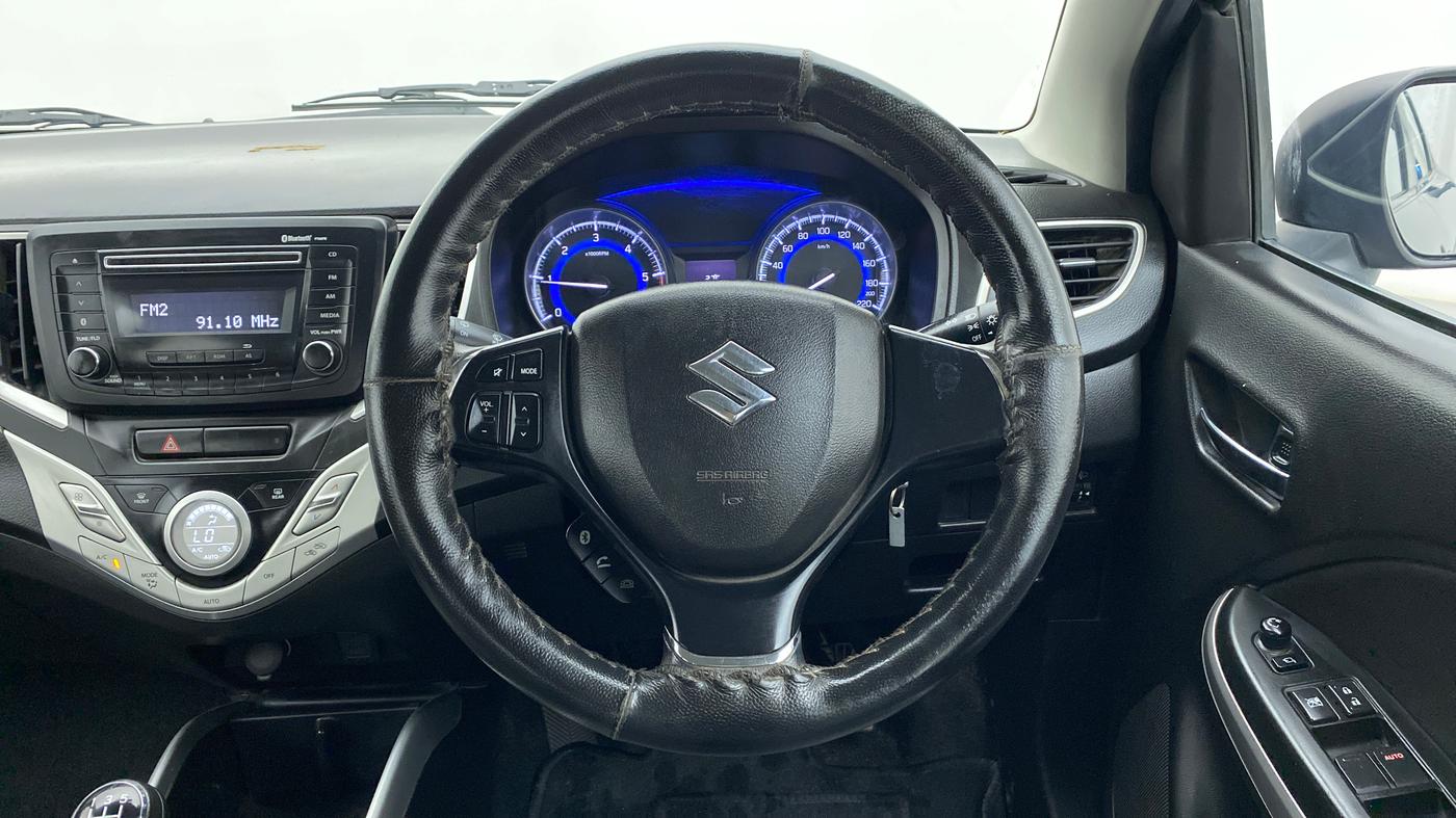 2017 Maruti Baleno DELTA DDIS 190, Diesel, Manual, 83,681 km, Steering Wheel Close Up