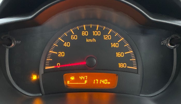 2015 Maruti Celerio VXI, Petrol, Manual, 17,282 km, Odometer Image