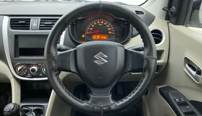 2015 Maruti Celerio VXI, Petrol, Manual, 17,282 km, Steering Wheel Close Up