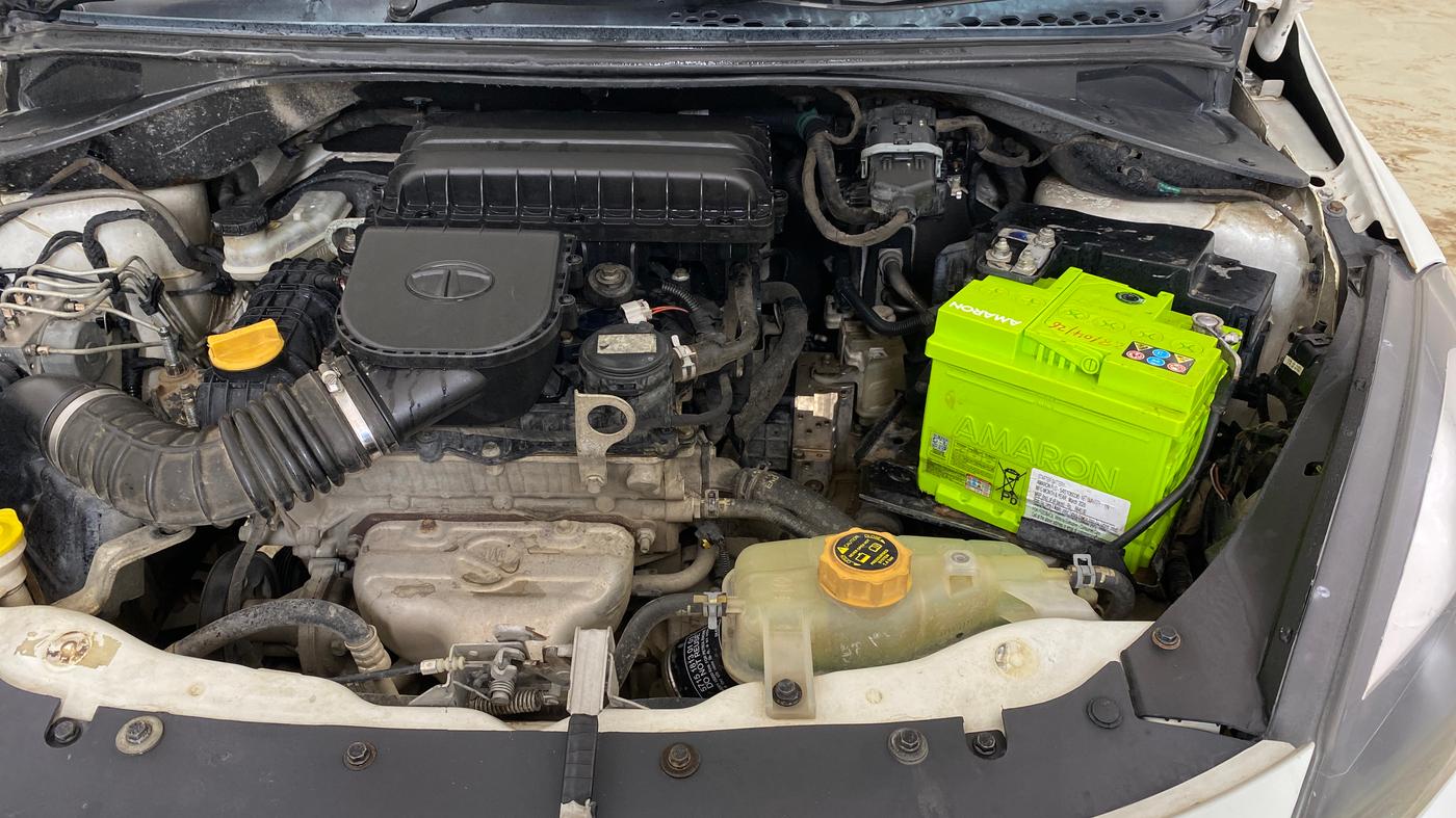 2019 Tata Tiago XZA PLUS PETROL, Petrol, Automatic, 1,14,495 km, Engine View - Left