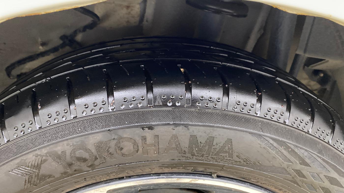 2019 Tata Tiago XZA PLUS PETROL, Petrol, Automatic, 1,14,495 km, Left Rear Tyre Tread