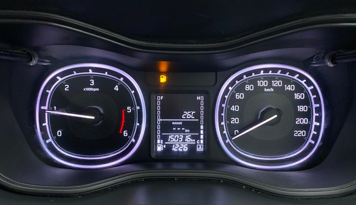 2016 Maruti Vitara Brezza ZDI PLUS DUAL TONE, Diesel, Manual, 1,50,395 km, Odometer Image