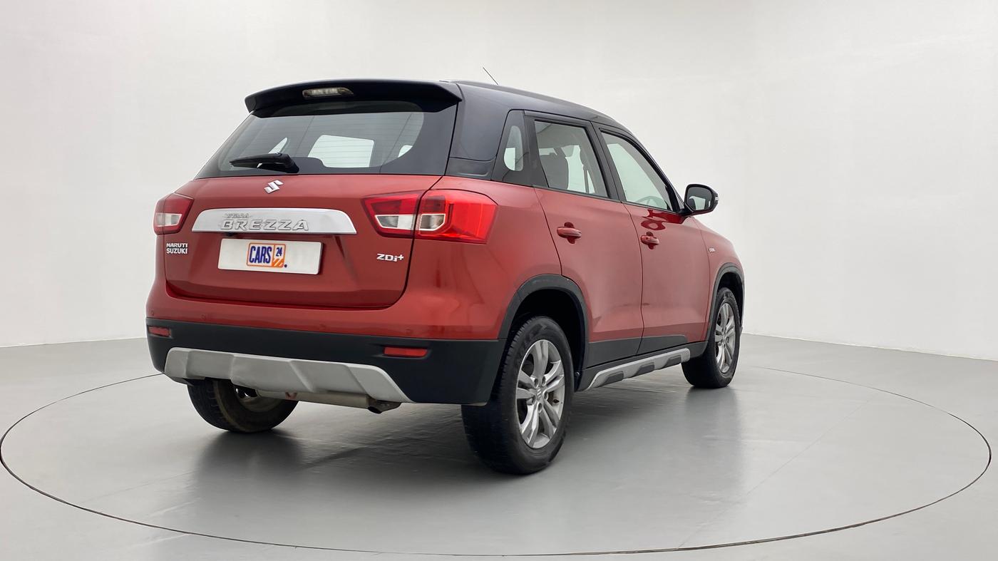2016 Maruti Vitara Brezza ZDI PLUS DUAL TONE, Diesel, Manual, 1,50,395 km, Right Back Diagonal