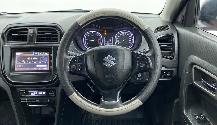 2016 Maruti Vitara Brezza ZDI PLUS DUAL TONE, Diesel, Manual, 1,50,395 km, Steering Wheel Close Up