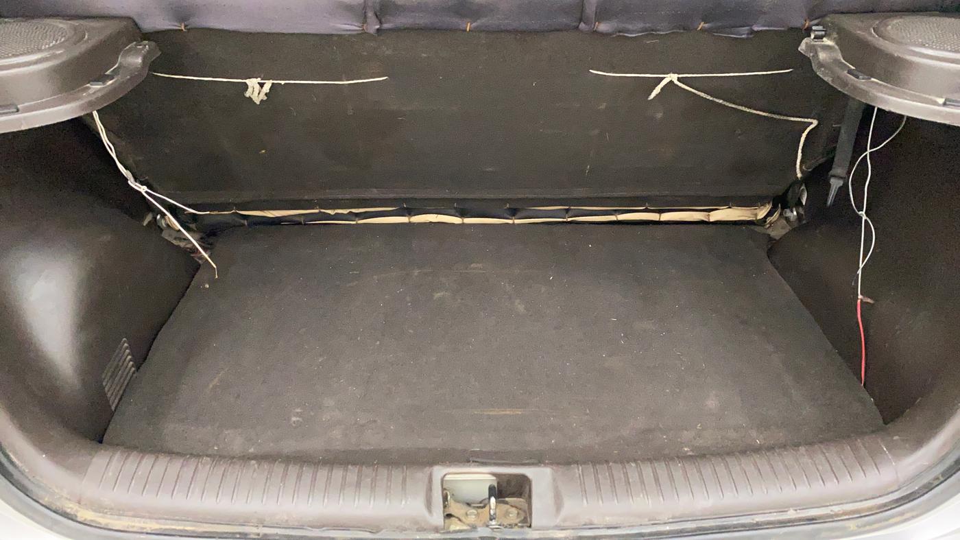 2012 Hyundai Santro Xing GL PLUS, Petrol, Manual, 68,349 km, Boot Inside