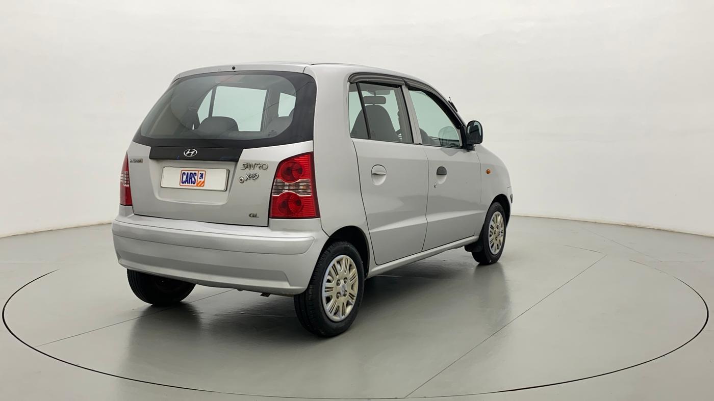2012 Hyundai Santro Xing GL PLUS, Petrol, Manual, 68,349 km, Right Back Diagonal