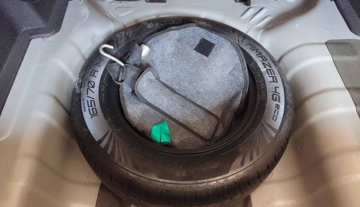 2021 Hyundai AURA S 1.2 AMT, Petrol, Automatic, 26,055 km, Spare Tyre