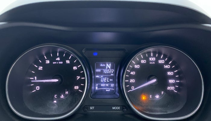 2018 Tata NEXON XZA PLUS PETROL, Petrol, Automatic, 70,022 km, Odometer Image