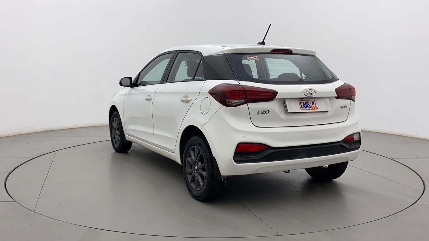 2019 Hyundai Elite i20 SPORTZ PLUS 1.2, CNG, Manual, 68,707 km, Left Back Diagonal