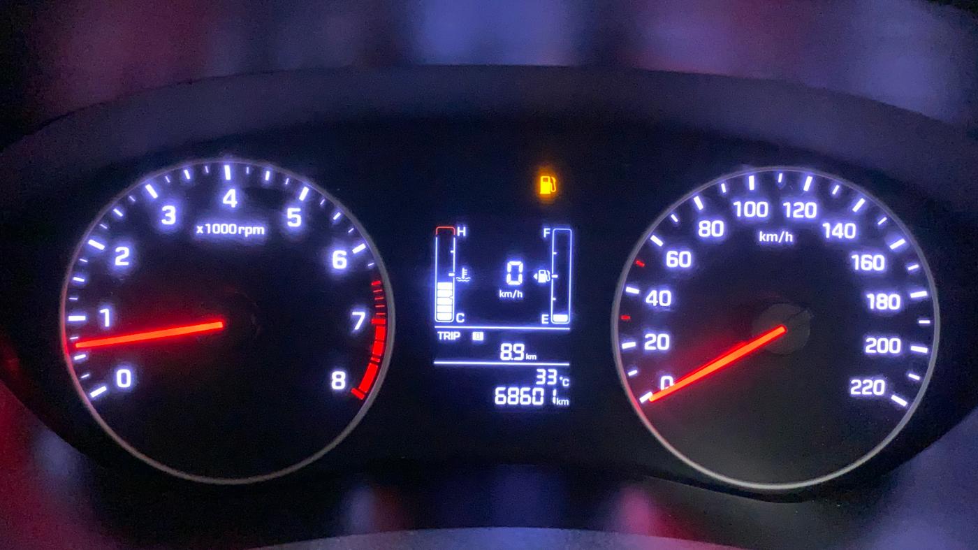 2019 Hyundai Elite i20 SPORTZ PLUS 1.2, CNG, Manual, 68,707 km, Odometer Image