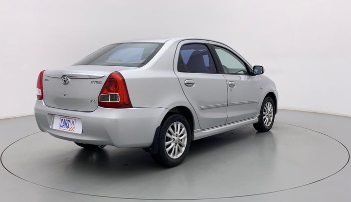 2011 Toyota Etios VX, Petrol, Manual, 57,912 km, Right Back Diagonal