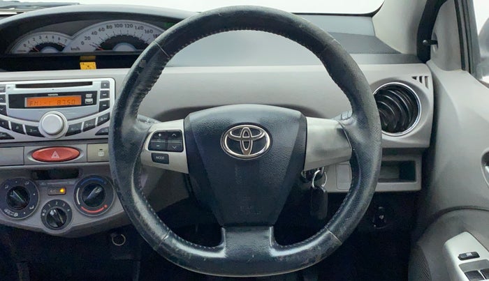 2011 Toyota Etios VX, Petrol, Manual, 57,912 km, Steering Wheel Close Up