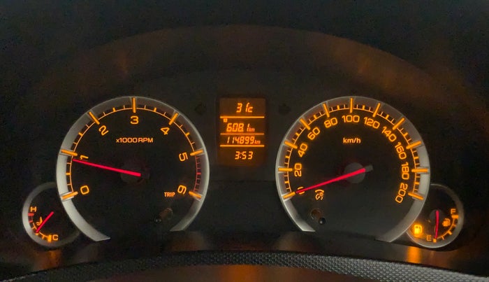 2014 Maruti Swift Dzire ZDI, Diesel, Manual, 1,14,899 km, Odometer Image