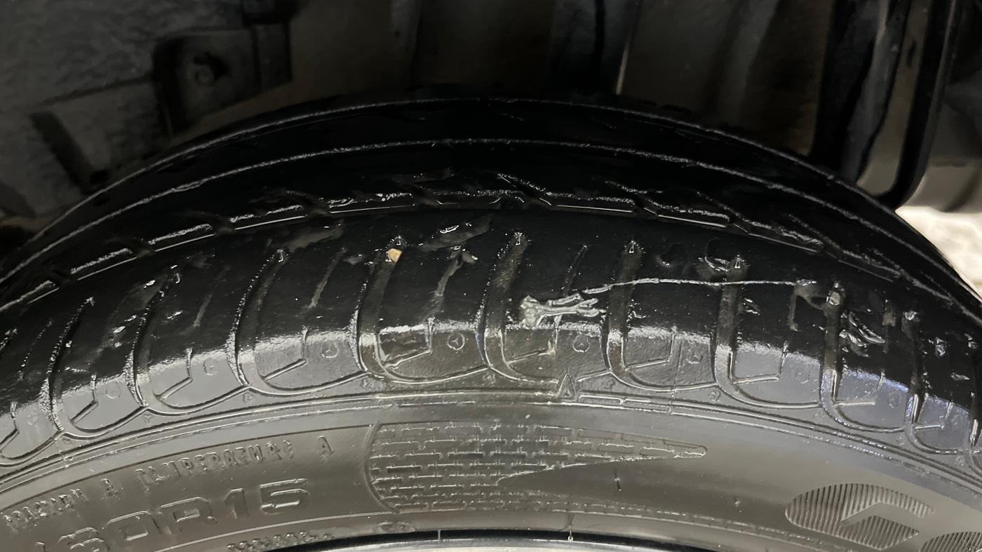 2019 Tata TIGOR XZA PETROL, Petrol, Automatic, 38,458 km, Left Rear Tyre Tread