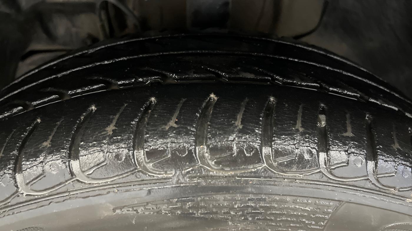 2019 Tata TIGOR XZA PETROL, Petrol, Automatic, 38,458 km, Left Front Tyre Tread