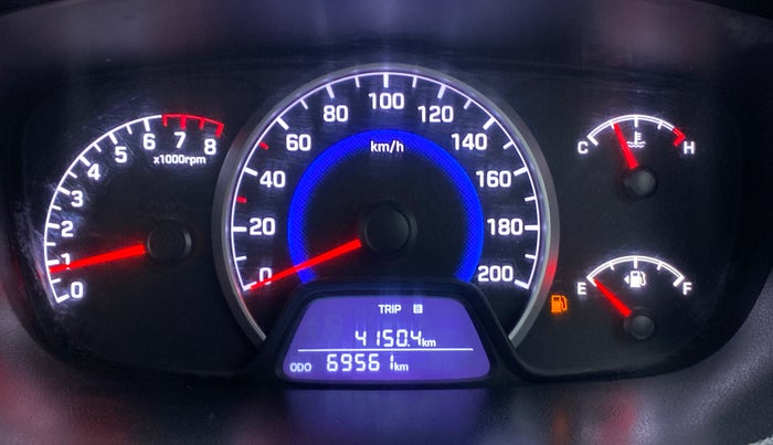 2019 Hyundai Grand i10 MAGNA 1.2 KAPPA VTVT, CNG, Manual, 69,561 km, Odometer Image