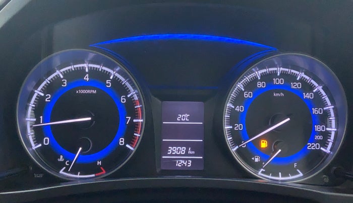 2016 Maruti Baleno DELTA 1.2 K12, Petrol, Manual, 39,256 km, Odometer View