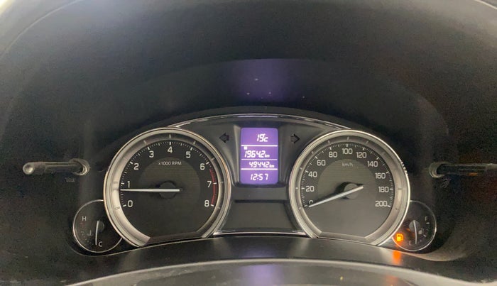 2018 Maruti Ciaz DELTA 1.4 MT PETROL, Petrol, Manual, 49,442 km, Odometer Image