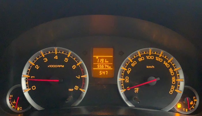2015 Maruti Swift VXI, Petrol, Manual, 55,674 km, Odometer Image