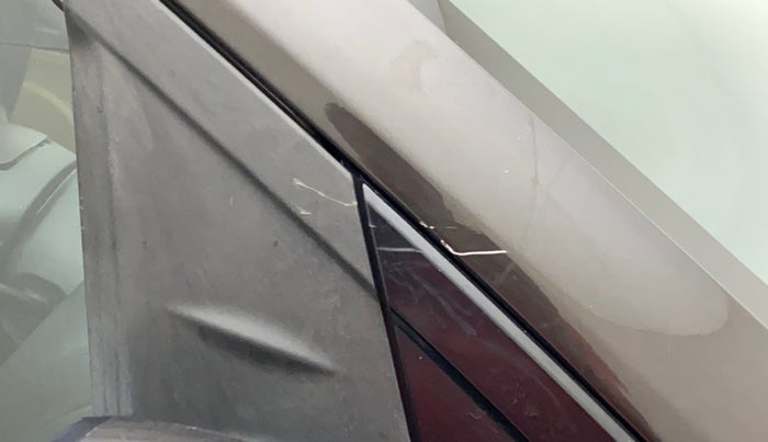 2015 Honda Amaze 1.2L I-VTEC S, Petrol, Manual, 67,746 km, Right A pillar - Minor scratches