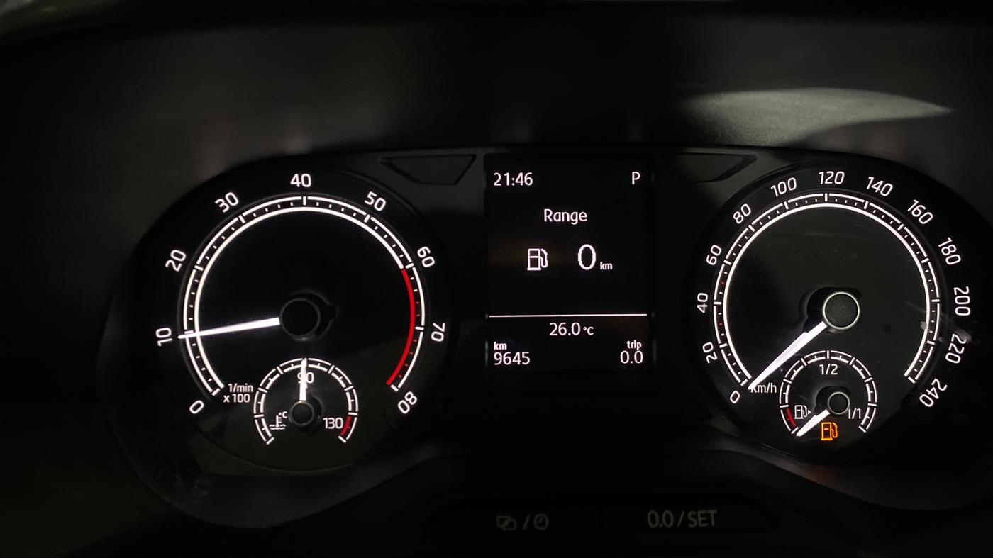 2025 Skoda Kylaq Signature AT, Petrol, Automatic, 9,642 km, Odometer Image