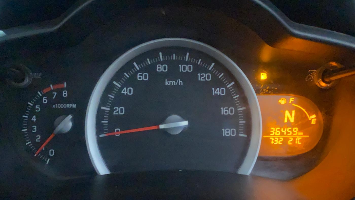 2016 Maruti Celerio ZXI AMT, Petrol, Automatic, 36,458 km, Odometer Image