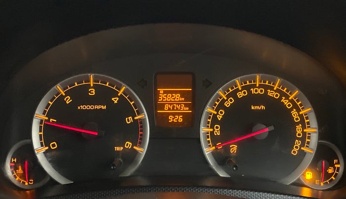 2014 Maruti Swift VDI, Diesel, Manual, 84,742 km, Odometer Image