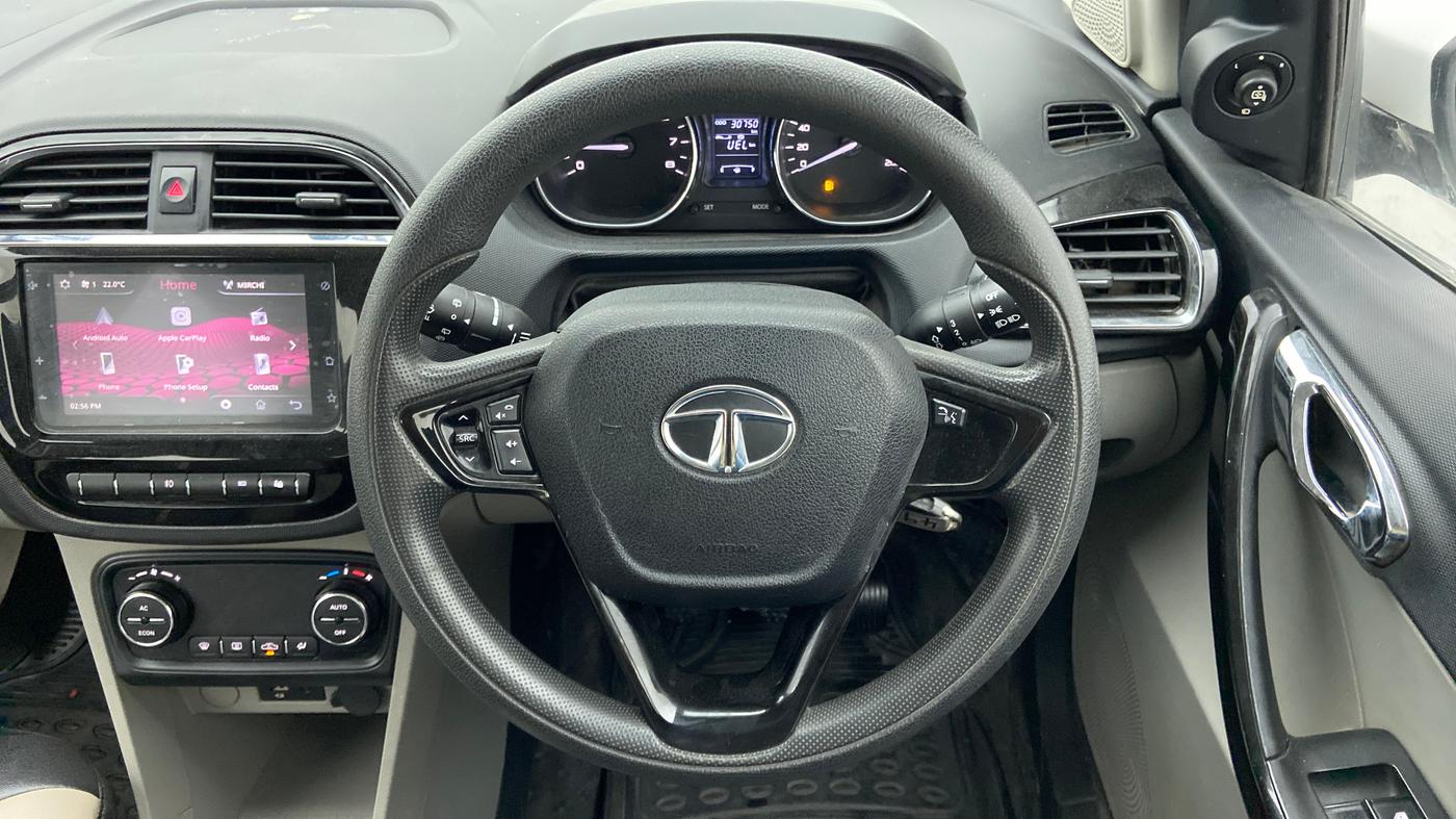 2019 Tata Tiago XZ PLUS PETROL, Petrol, Manual, 30,750 km, Steering Wheel Close Up