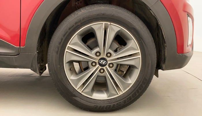 2018 Hyundai Creta SX PLUS AT 1.6 PETROL, Petrol, Automatic, 1,41,980 km, Right Front Wheel