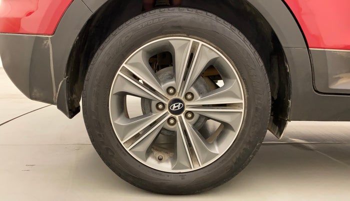 2018 Hyundai Creta SX PLUS AT 1.6 PETROL, Petrol, Automatic, 1,41,980 km, Right Rear Wheel
