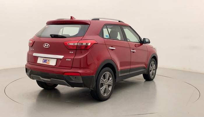 2018 Hyundai Creta SX PLUS AT 1.6 PETROL, Petrol, Automatic, 1,41,980 km, Right Back Diagonal