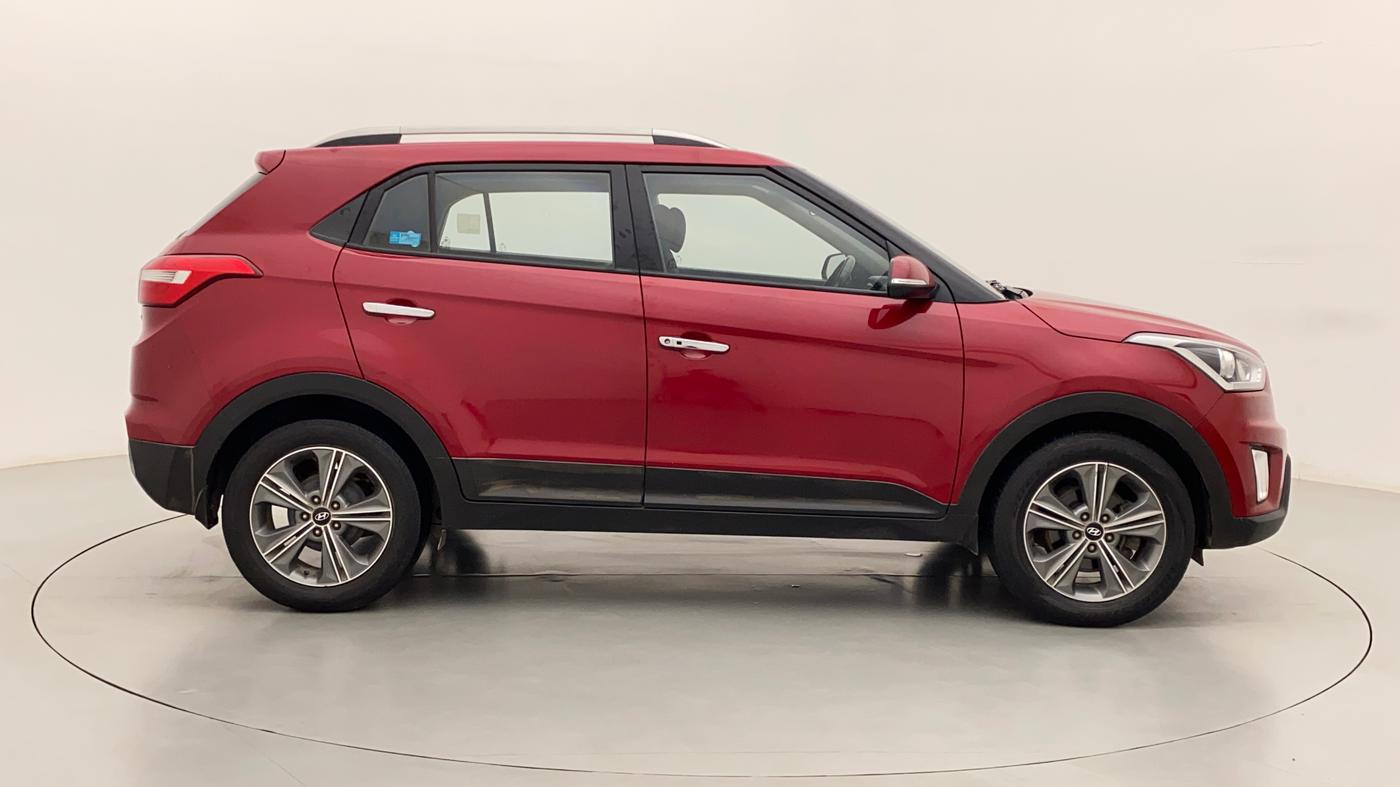 2018 Hyundai Creta SX PLUS AT 1.6 PETROL, Petrol, Automatic, 1,41,980 km, Right Side View