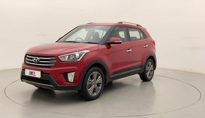 2018 Hyundai Creta SX PLUS AT 1.6 PETROL, Petrol, Automatic, 1,41,980 km, Left Front Diagonal