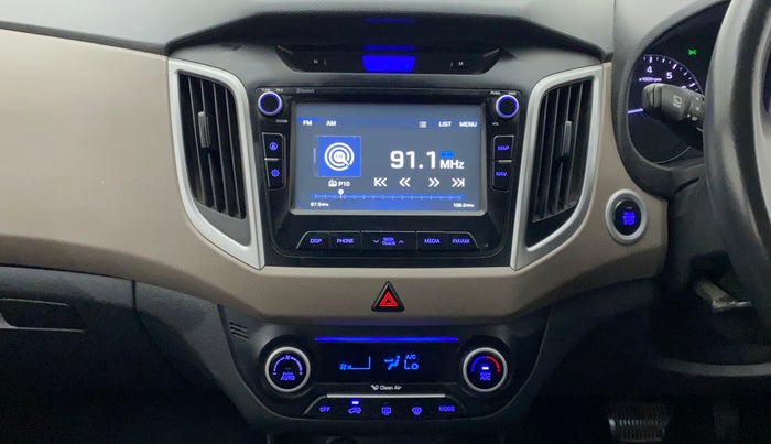 2018 Hyundai Creta SX PLUS AT 1.6 PETROL, Petrol, Automatic, 1,41,980 km, Air Conditioner