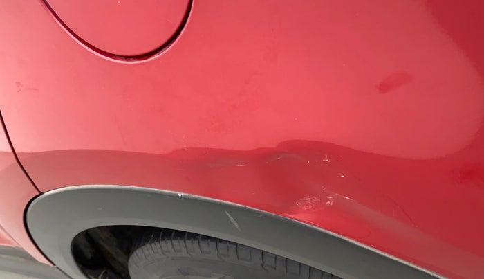 2018 Hyundai Creta SX PLUS AT 1.6 PETROL, Petrol, Automatic, 1,41,980 km, Left quarter panel - Slightly dented
