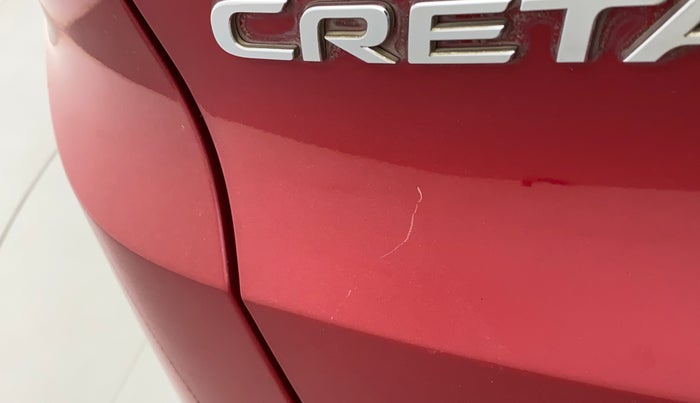 2018 Hyundai Creta SX PLUS AT 1.6 PETROL, Petrol, Automatic, 1,41,980 km, Dicky (Boot door) - Minor scratches