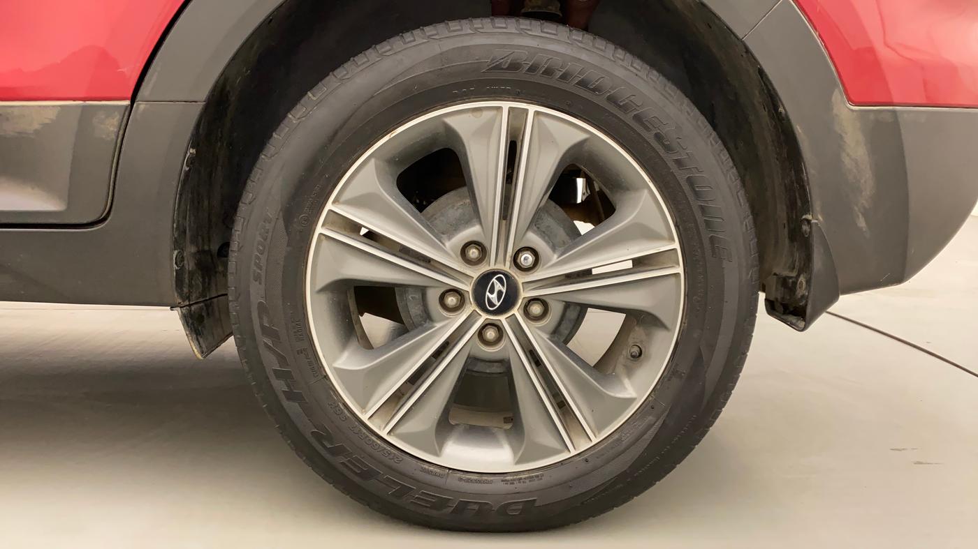 2018 Hyundai Creta SX PLUS AT 1.6 PETROL, Petrol, Automatic, 1,41,980 km, Left Rear Wheel