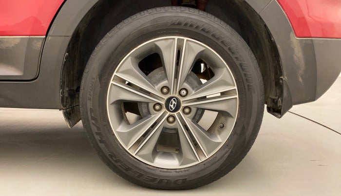 2018 Hyundai Creta SX PLUS AT 1.6 PETROL, Petrol, Automatic, 1,41,980 km, Left Rear Wheel