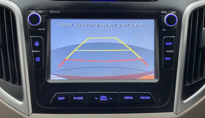 2018 Hyundai Creta SX PLUS AT 1.6 PETROL, Petrol, Automatic, 1,41,980 km, Parking Camera