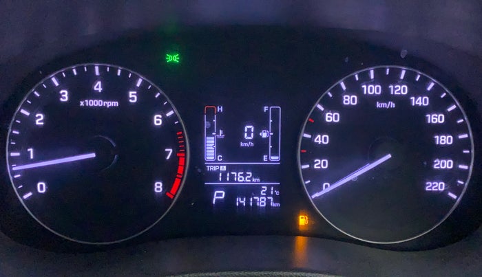 2018 Hyundai Creta SX PLUS AT 1.6 PETROL, Petrol, Automatic, 1,41,980 km, Odometer Image