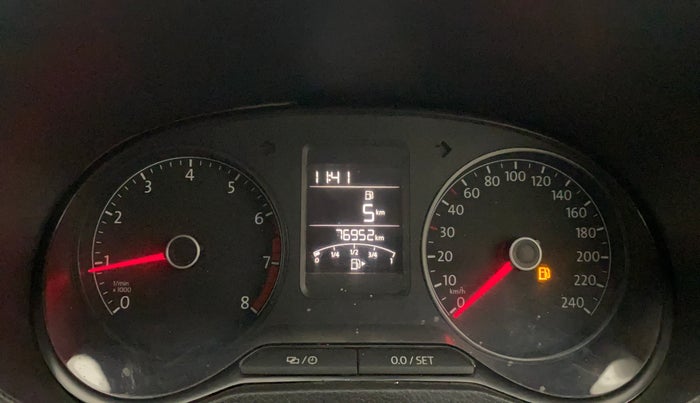 2017 Volkswagen Polo COMFORTLINE 1.2L, Petrol, Manual, 76,943 km, Odometer Image