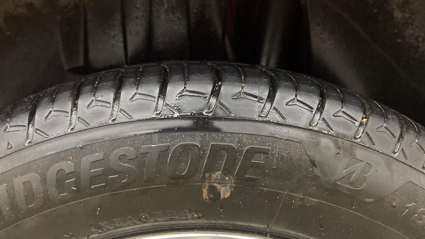 2022 Maruti Swift ZXI PLUS, Petrol, Manual, 87,219 km, Left Rear Tyre Tread